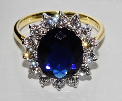 9ct gold silver - gold, simulated