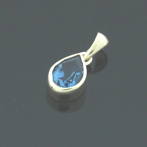 9ct yellow gold pear shaped - 9ct,