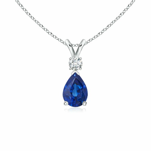 Pendant necklace pear - 2,