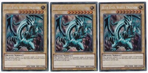 Blue eyes white dragon - white,