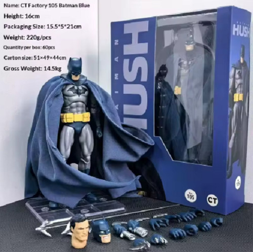 Batman figure model - batman, black/blue