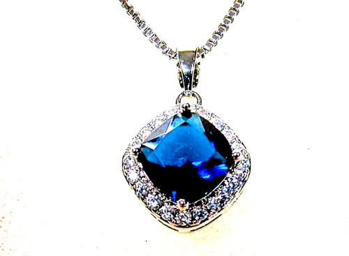 Cushion cut blue lab - 2,