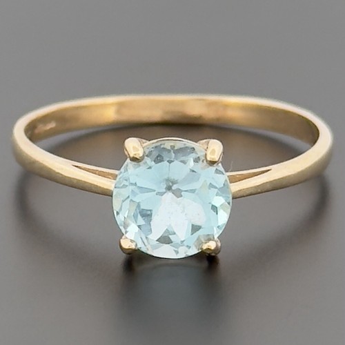 9ct yellow gold 1ct blue - yellow,