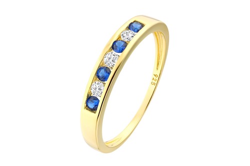 9ct gold silver - gold, simulated