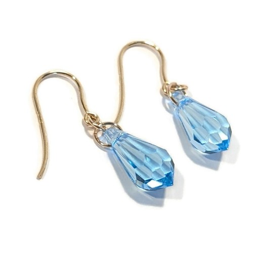 Solid 9ct gold - 9ct, aquamarine