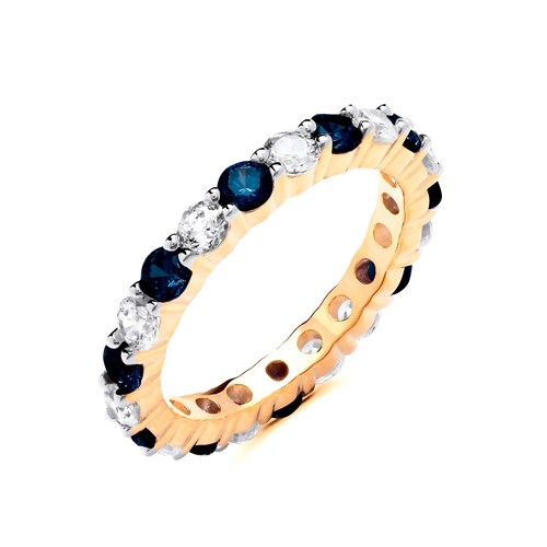 9ct gold silver simulated - silver,