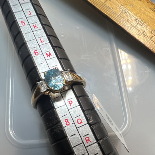 Gemporia 9ct yellow gold blue - yellow,