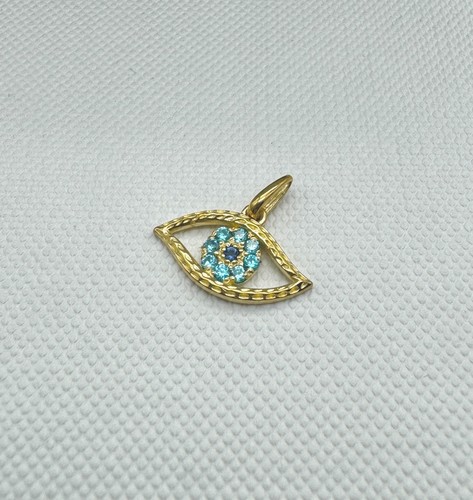 Solid 9ct yellow - 9ct, blue