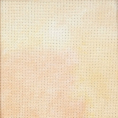 Dmc 14ct aida peach yellow - aida, ~peach/yellow