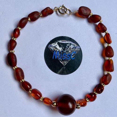 9ct gold baltic amber and - amber,