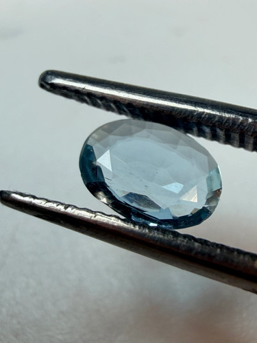 Natural aquamarine blue - natural,