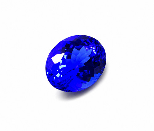 Royal blue sapphire 10ct oval - 10ct,