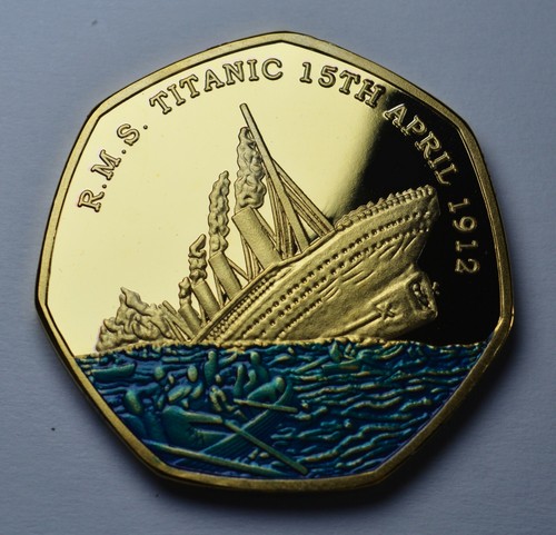 Rms titanic 24ct gold - titanic,