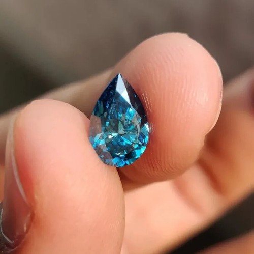 Blue pear natural - 3, ct